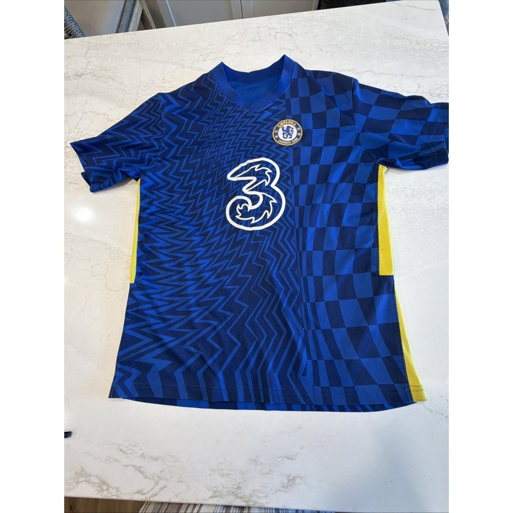 CHELSEA 2021 2022 HOME FOOTBALL SHIRT SOCCER JERSEY sz Youth XL Adult S No Tag